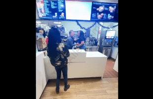 Customer Went Behind Counter To Throw Hands With Mcdonalds Workers For Disrespecting Her At The Drive Thru