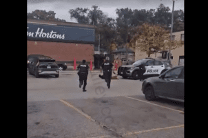 Police Accidentally Runs Over Suspect Leg