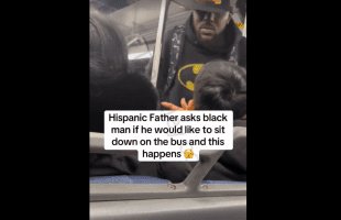 This Is My Country: Black Man Goes Off On Hispanic Father And His Migrant Family After He Told Him To Sit Down On The Bus