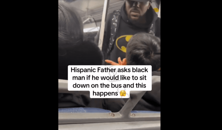 This Is My Country: Black Man Goes Off On Hispanic Father And His Migrant Family After He Told Him To Sit Down On The Bus