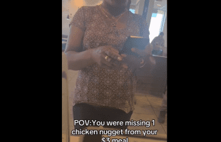 Woman Goes Insane On Mcdonald’s Employees After They Forgot One Nugget On Her 3 Dollar Meal