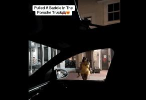 A Girl Was So Easy After A Guy Pulled Up On Her In A New Porsche Truck And Showed Some Money