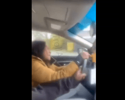 Girl Tried To Frame Her Babyfather By Causing A Fake Car Accident, While Holding Him Hostage After He Tried To Leave Her