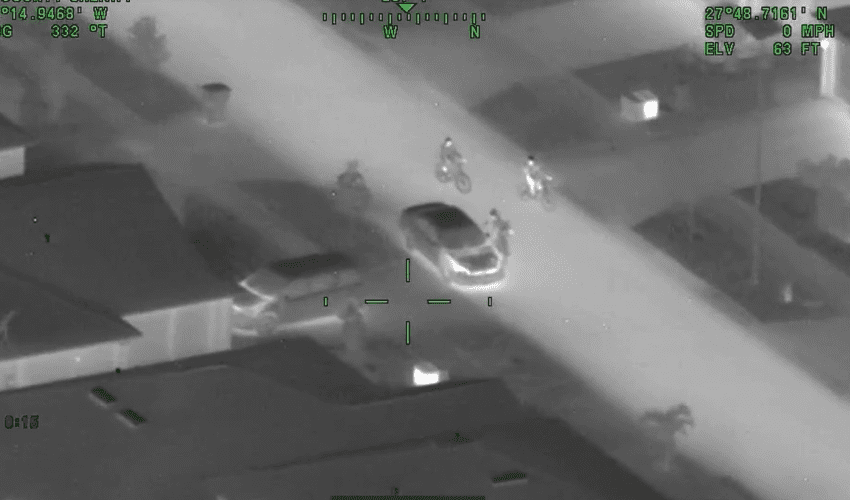 Police Are Using Drones With Night Vision To Catch Car Thieves