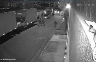 Bro Was Still On The Ground Spraying At Police