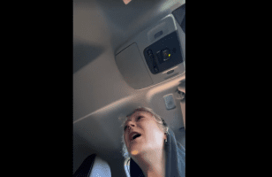 Girl Goes Thru A Emotional Break Down While In Traffic With Her Boyfriend