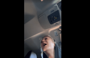 Girl Goes Thru A Emotional Break Down While In Traffic With Her Boyfriend