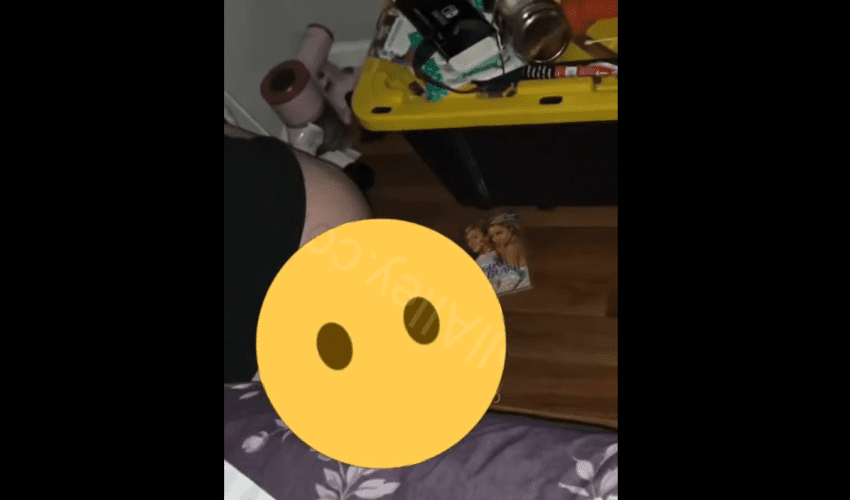 Dude Exposed His Girlfriend After He Caught Her Pissing On His Floor While The Dog Was Next To Her