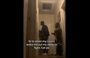Dude Handles A Creep After He Tried Touch His Small Cousin When He Wasn’t Around