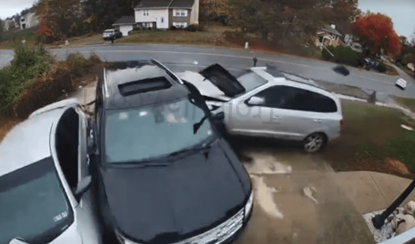 Maryland Family Was Shocked After Catching This On Camera At Their Home