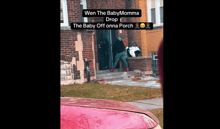 Girl Goes Off And Made A Big Scene After Her Babyfather Didn’t Want To Get Their Son While Living With His New Girlfriend