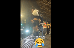 Her Homies Didn’t Even Step In To Help Her Because It Was A Stud