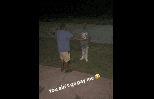 Dude Tried To Confront A Man About His Money In Unstable Condition And Instantly Got Dropped With A Tap
