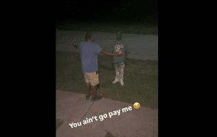 Dude Tried To Confront A Man About His Money In Unstable Condition And Instantly Got Dropped With A Tap