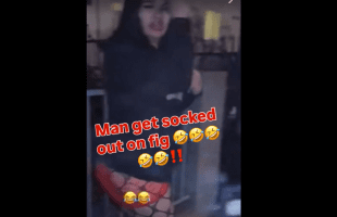 Trans Woman Gets Handled By Man After She Came On His Block Trying To Make Money With His Girls