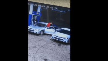 Robber Underestimated His Victim At The Gas Station Because He Was Big!