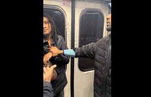 Dude Grabbed Up A Guy After He Greeted The Girl “DAMN BABY” While He Was Trying To Talk To Her