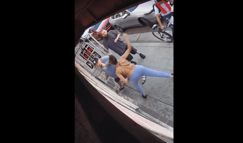 Girl Gets Mad After Store Owner Caught Her Trying To Run Off With His Phone