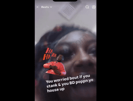 Woman Didn’t Even Duck After Her Babyfather Pulled Up And Sprayed Her House Up While She Was On Live