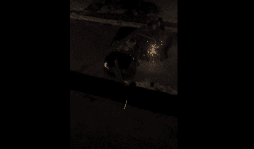 Shock From A Damaged Electric Pole Ended This Heated Altercation In Cleveland Ohio