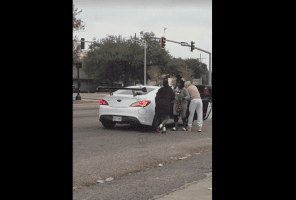 Group Of Black People Saved A Man That Overdosed In Traffic