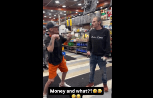 Two Dudes In The Store Goes At It Over Money