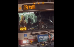 Chicago Bus Driver Gets Into A Scuff With A Passenger While Stopping In The Middle Of The Hood