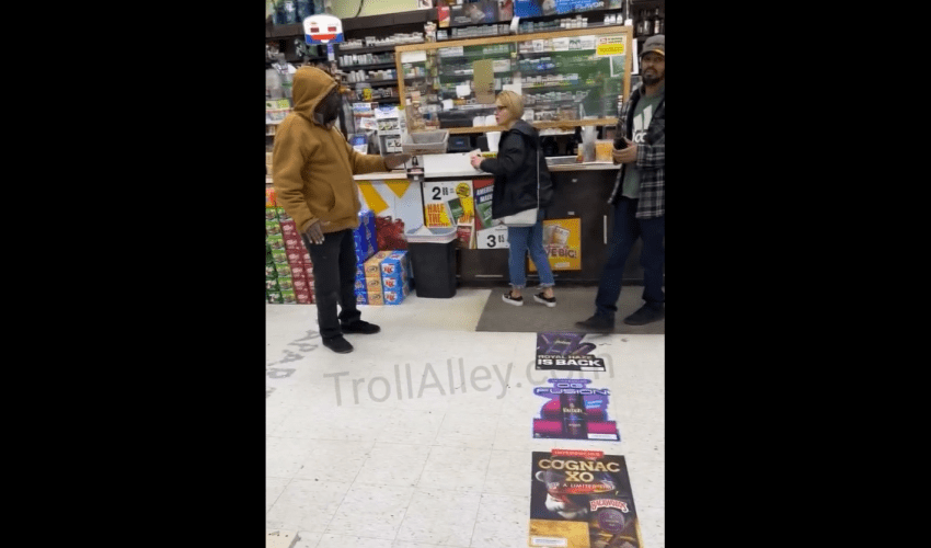 White Woman Called The Wrong Man Out His Name And Gets Snatched Up