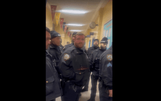 Mother Checks Police Officer After He Put Hands On Her 12 Year Old Son At School