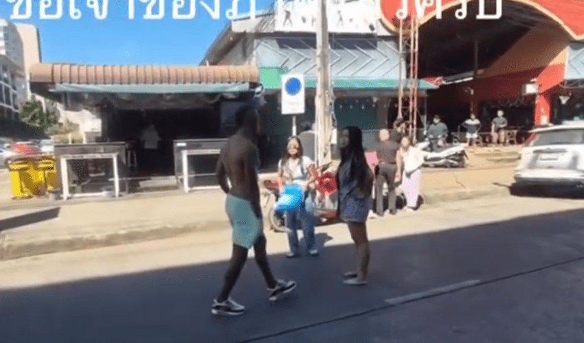 Community Helps Woman After A Unknown Man Put Hands On Her