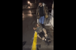 Homeless Man Walked Up To The Wrong Car And Started Begging And This Guy Wasn’t Going For It