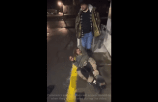 Homeless Man Walked Up To The Wrong Car And Started Begging And This Guy Wasn’t Going For It