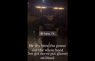 Intoxicated Man Knocked The Power Out The Whole Hood After A Crash And Still Had A Beer In His Hand