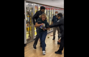 Woman Gets Mad At A Bystander For Recording After She Was Caught Stealing