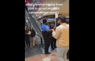 Dude Wanted To Throw Hands With A Female Security Guard At The Mall After Kicked Him Out