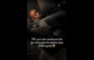 Girl Couldn’t Take The Smell Of Her Uber Driver Anymore, And Tells Him To Cancel The Ride Because He Stink