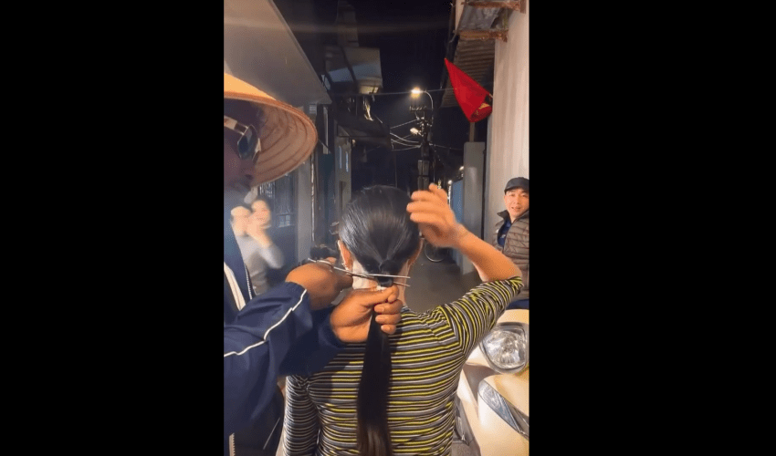 Dude Cuts Woman Hair Off For A Prank And She Wasn’t Even That Heated About It