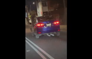 Driver Had No Idea That Somebody Was Under Their Car