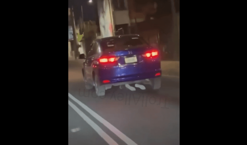 Driver Had No Idea That Somebody Was Under Their Car