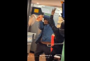 Man Jumped Over The Counter On A Mcdonalds Employee In Brooklyn New York