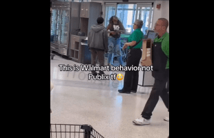 Walmart Behavior Came To Publix Store