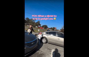 Woman Checked A Another Woman For Saying A Slick Remark, “Ill Put You On A Leash”