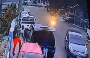 Running Made It Worse For Him And He Got Hid Pole Took