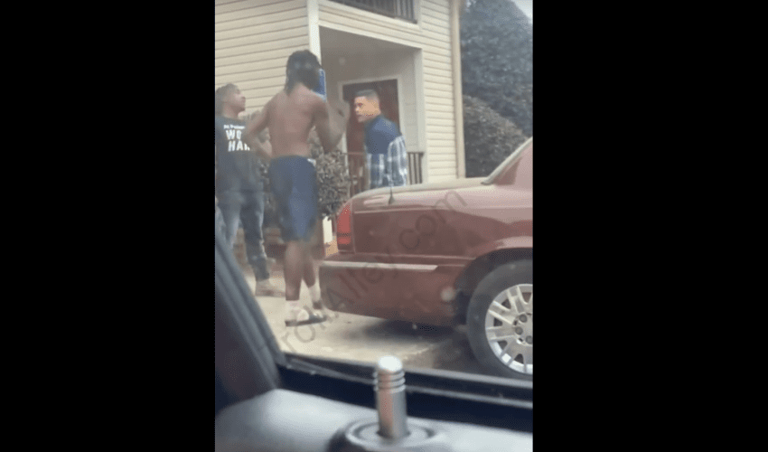 Dude Thought He Can Randomly Disrespect Somebody At His Apartment Complex And Gets Handled