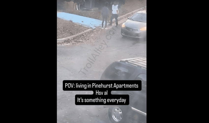 Dude Flashed After His Girl Kept Putting Her Hands On Him While He Had His Hands Up