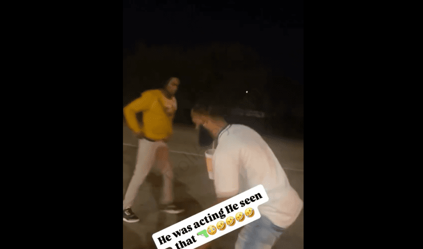 Dude Gets Put To Sleep For Taking His Time To Put His Drink Down