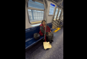 Dude Expose Mentally Ill Woman After Seeing Her Doing This On The Train