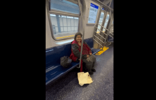 Dude Expose Mentally Ill Woman After Seeing Her Doing This On The Train