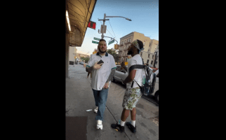 Mexican Guy Said Something Disrespectful To A Black Guy And Instantly Gets Pushed Down And Reminded Him Of His Skin Color