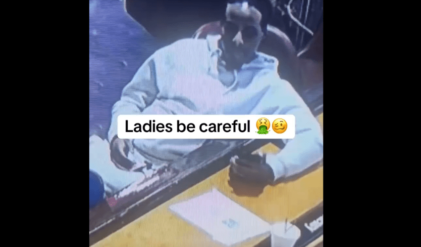 Dude Gets Caught On Camera By Bartender Spiking A Woman Drank At A Party